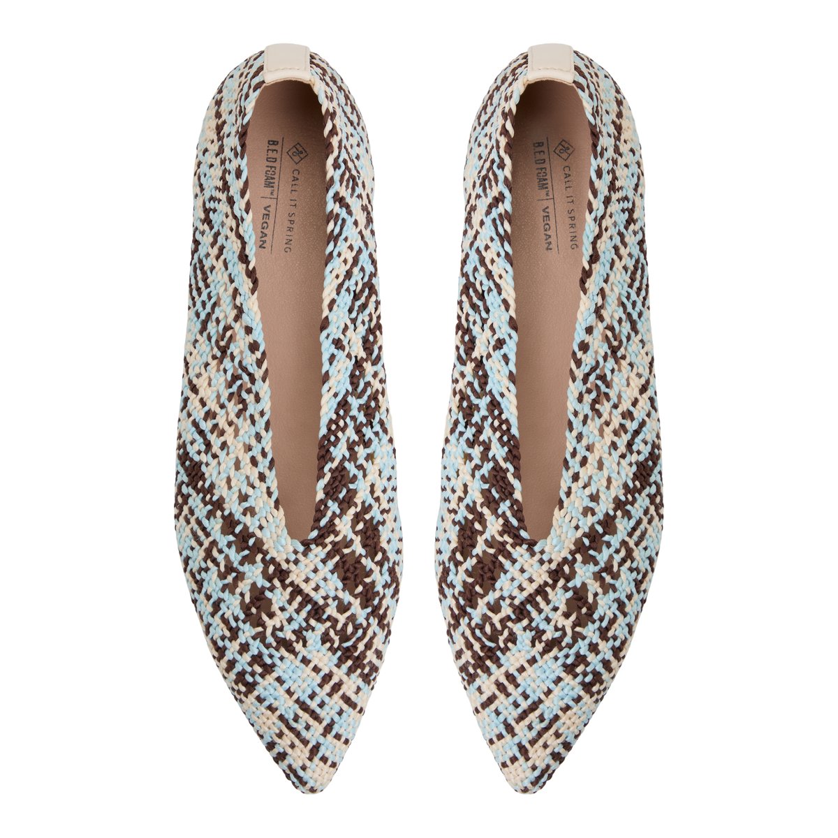 Milliee Light Blue Women's Ballerinas