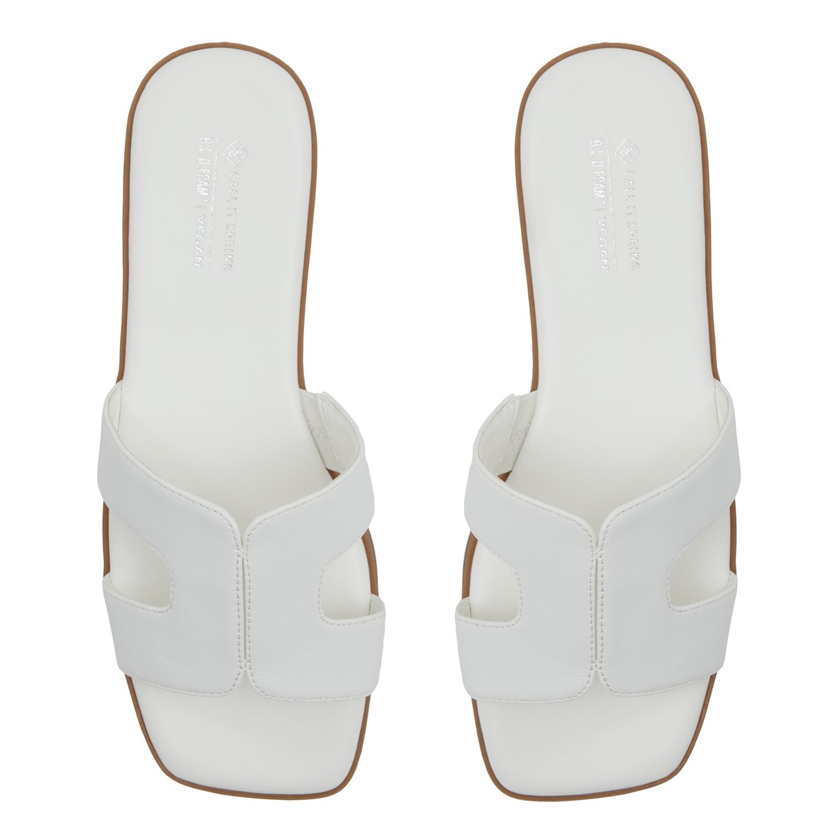 Haylee White Women's Slides