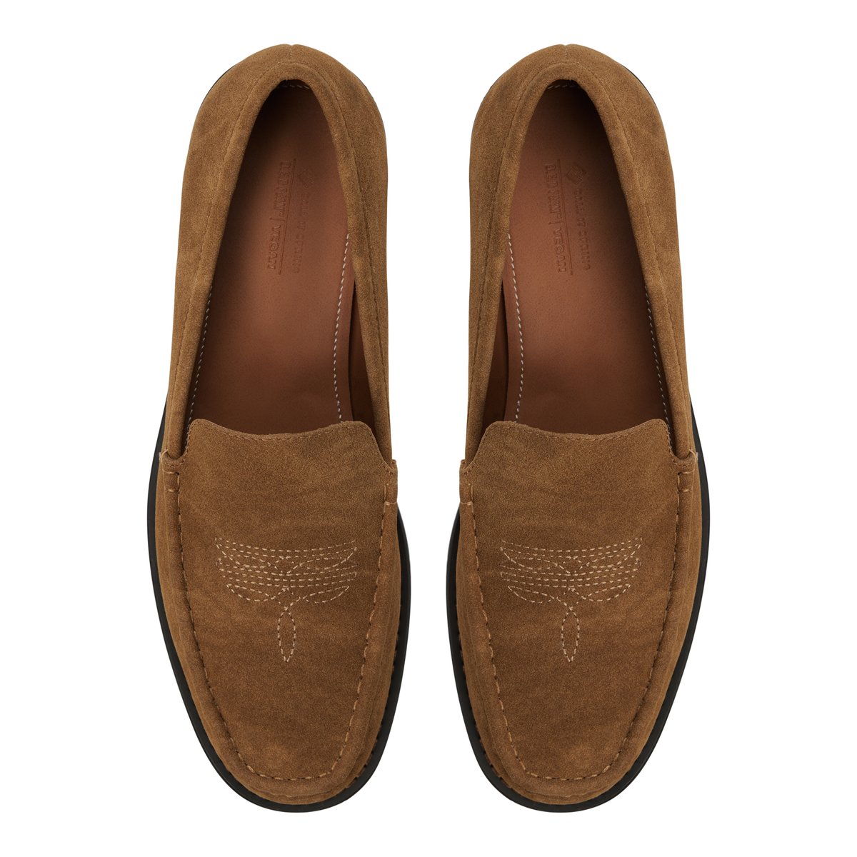 Wilshire Tan Synthetic Suede Men's Dress Shoes