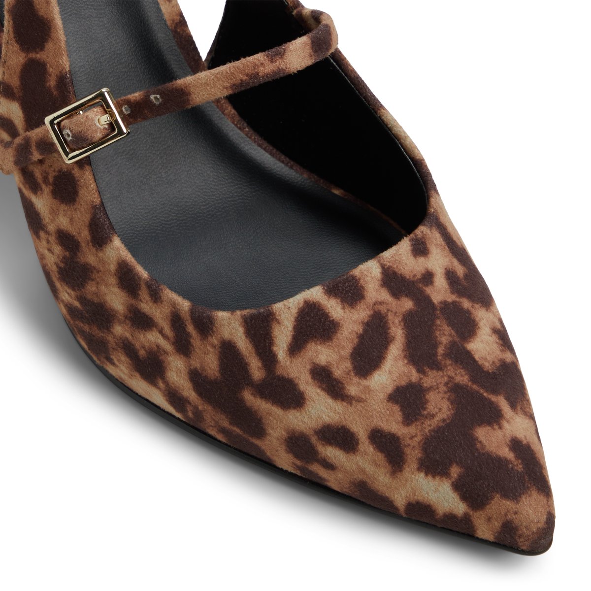 Coquettte Brown Overflow Women's Block Heels