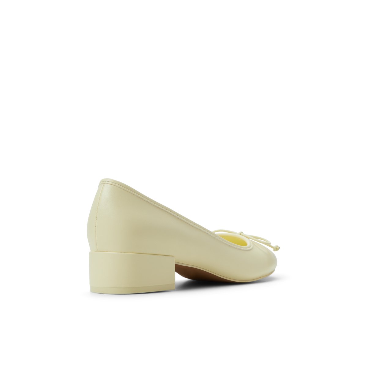 Poiise Light Yellow Women's Kitten heels