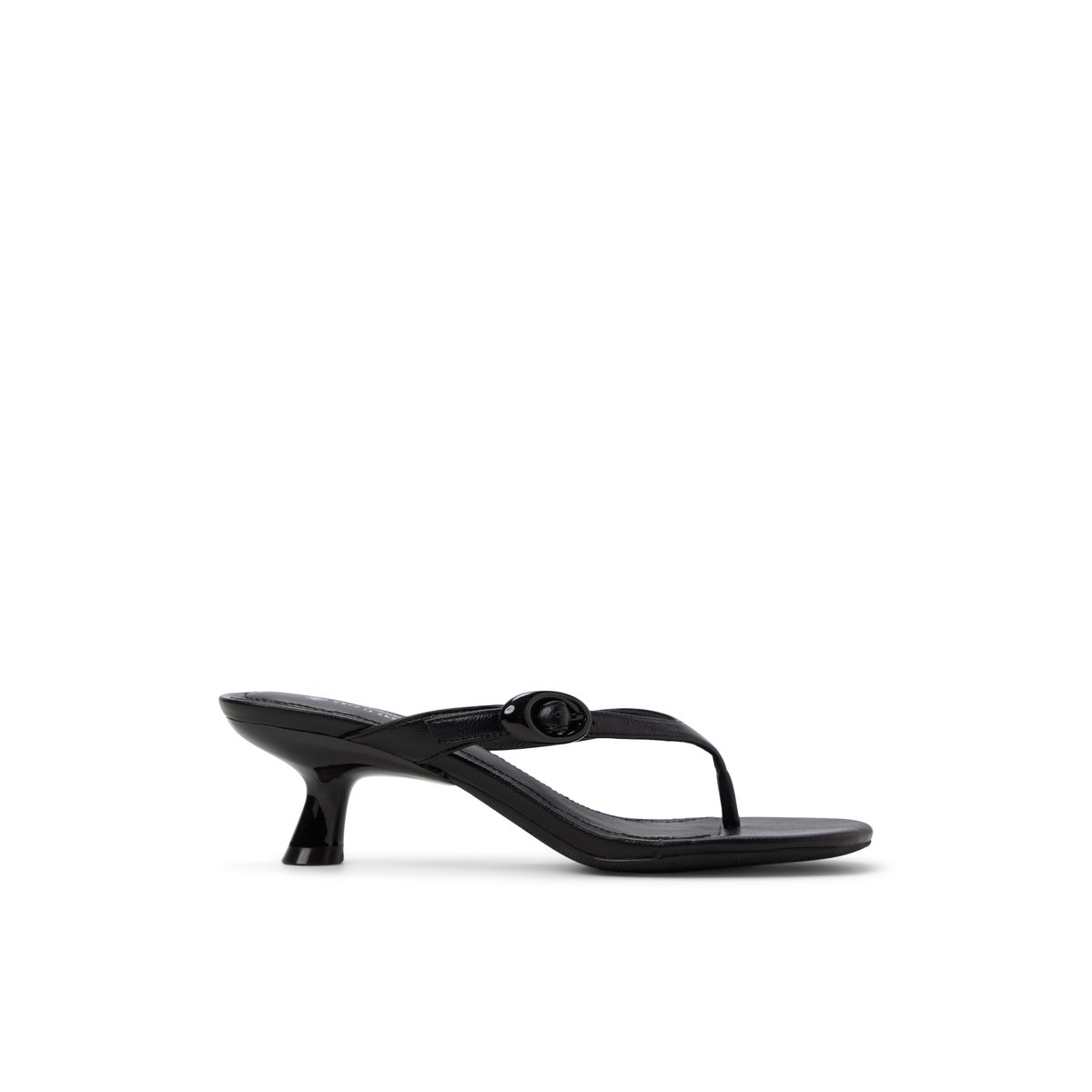 Lollaa Black Women's Low-mid Heels