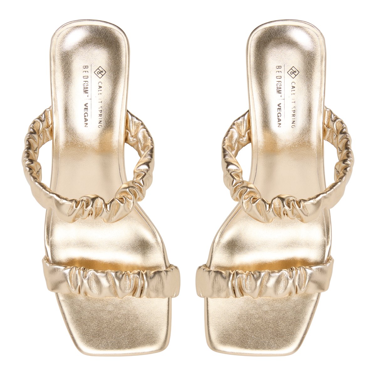 Briannah Gold Women's Low-mid Heels