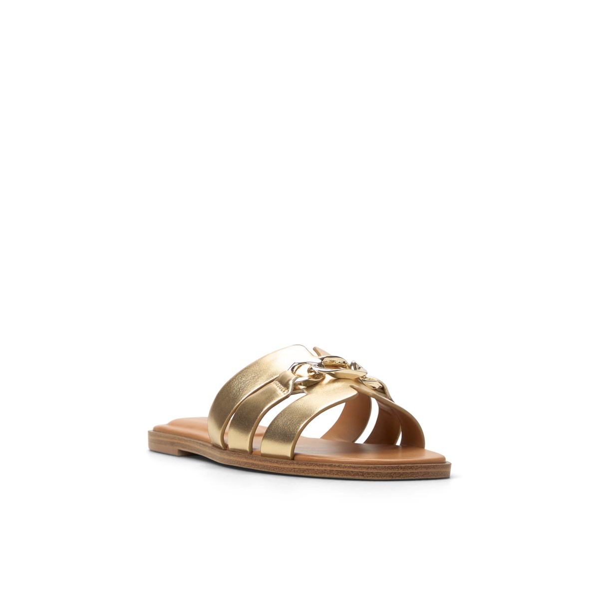 Serinna Gold Women's Slides