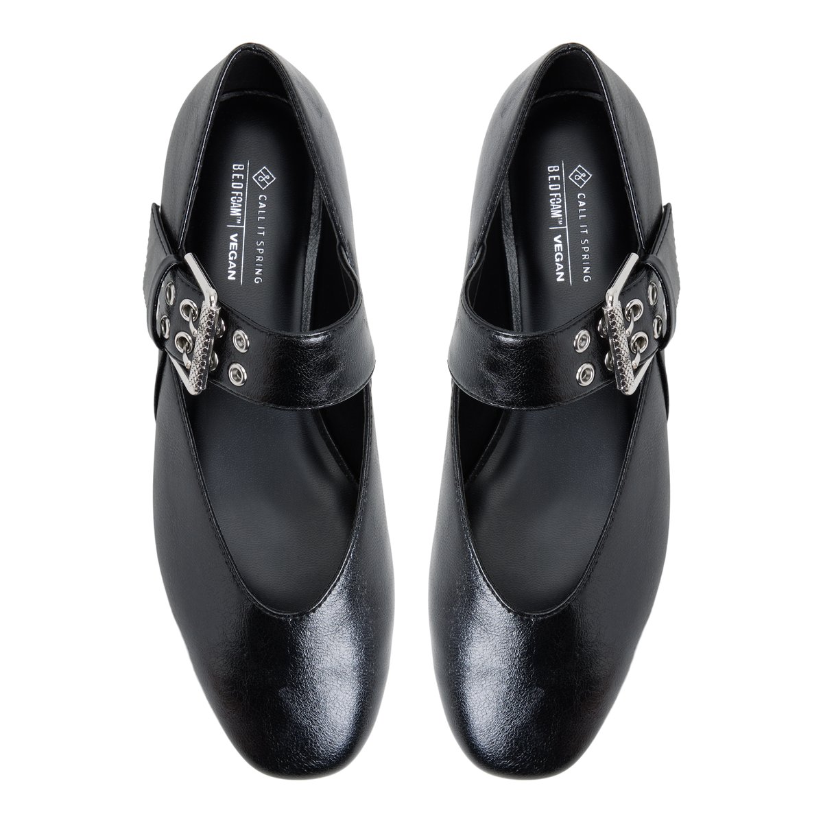 Azurra Black Women's Ballerinas