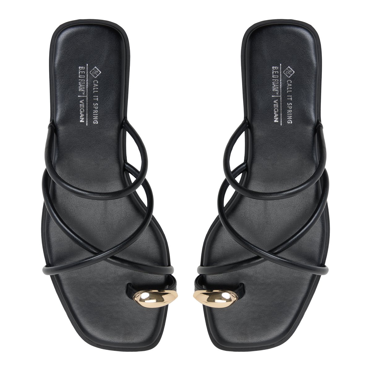 Lunarose Black Women's Flats