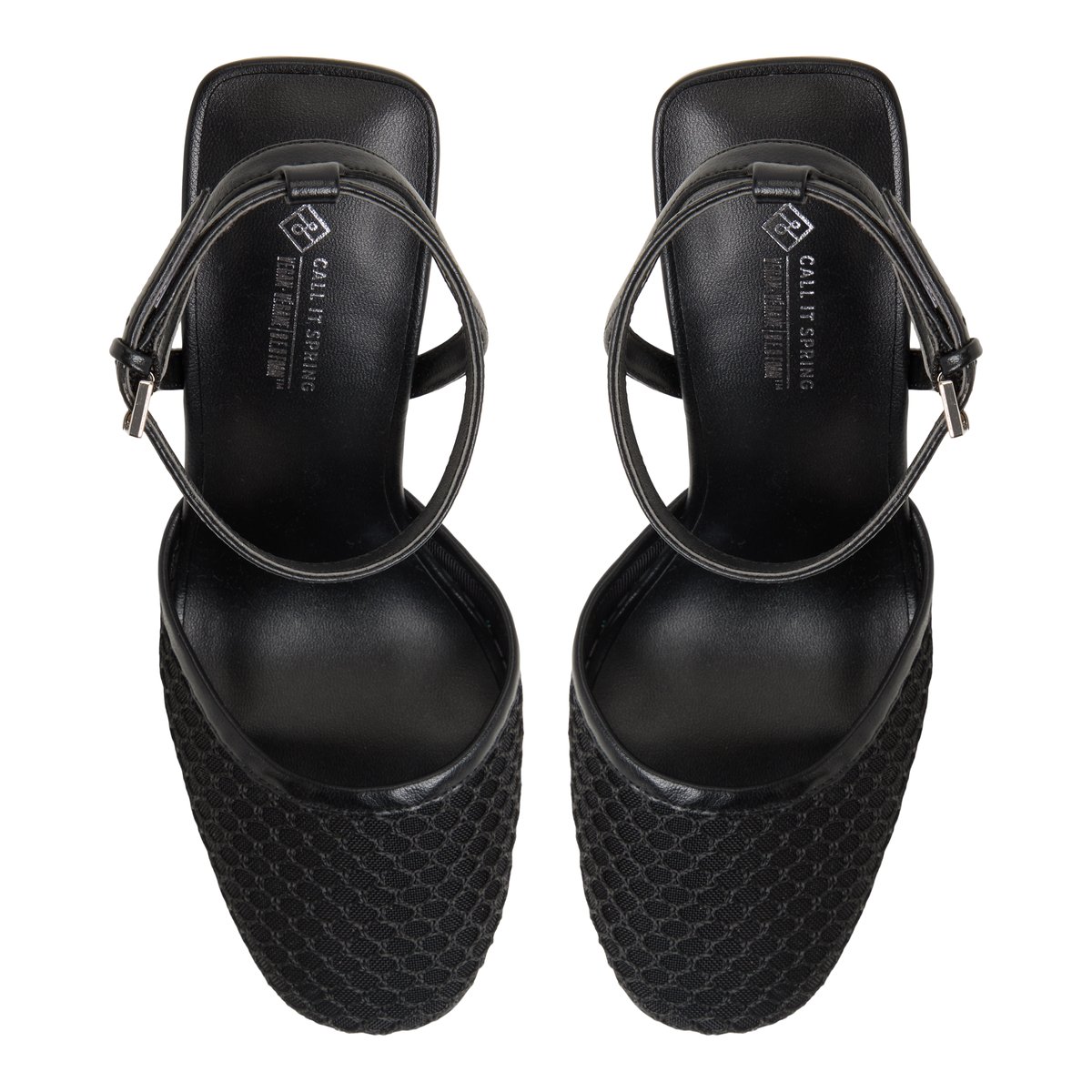 Demiie Open Black Women's Pumps