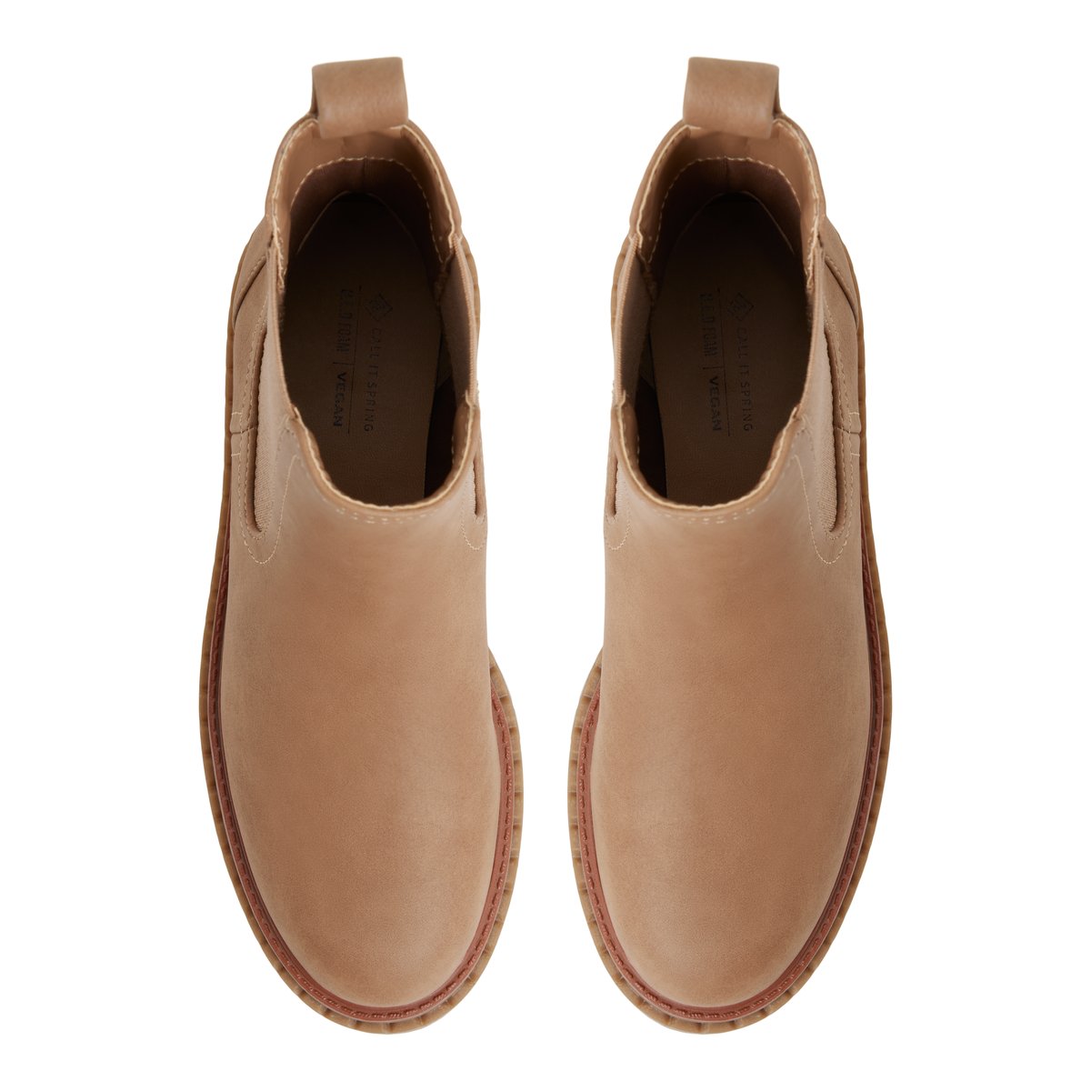 Zayra Medium Beige Women's Chelsea boots