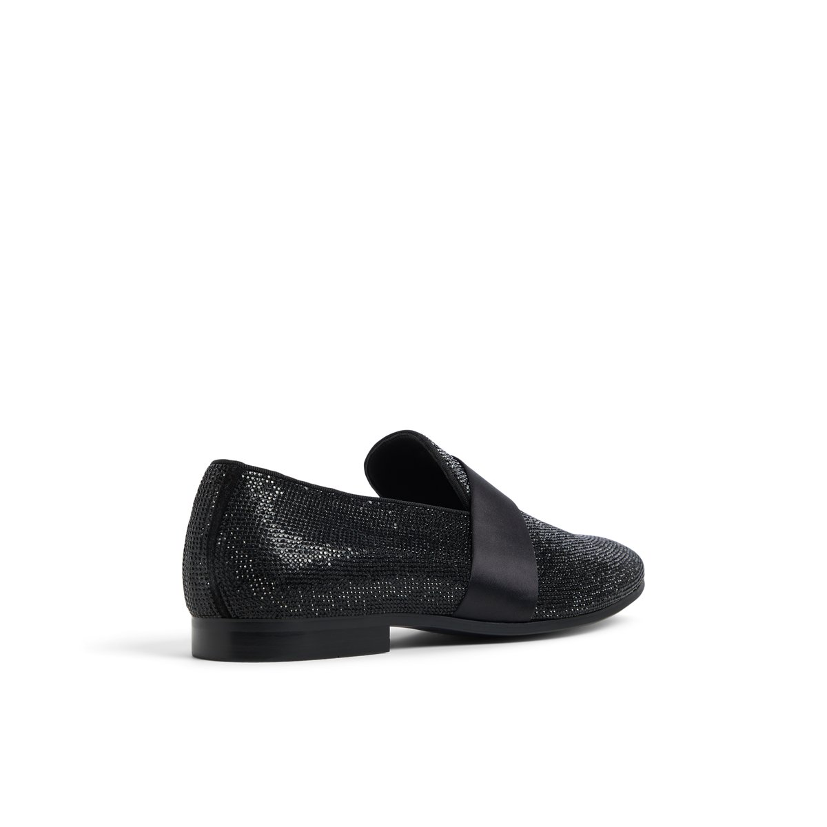 Dorion Black Synthetic Heavy Pebble Men's Loafers
