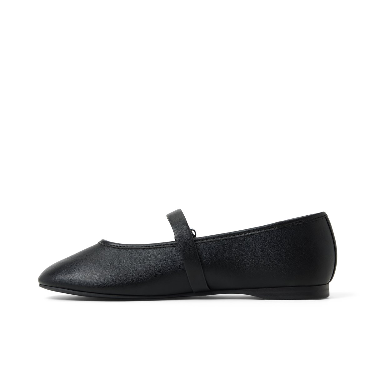 Elyiaa Black Synthetic Smooth Women's Ballerinas