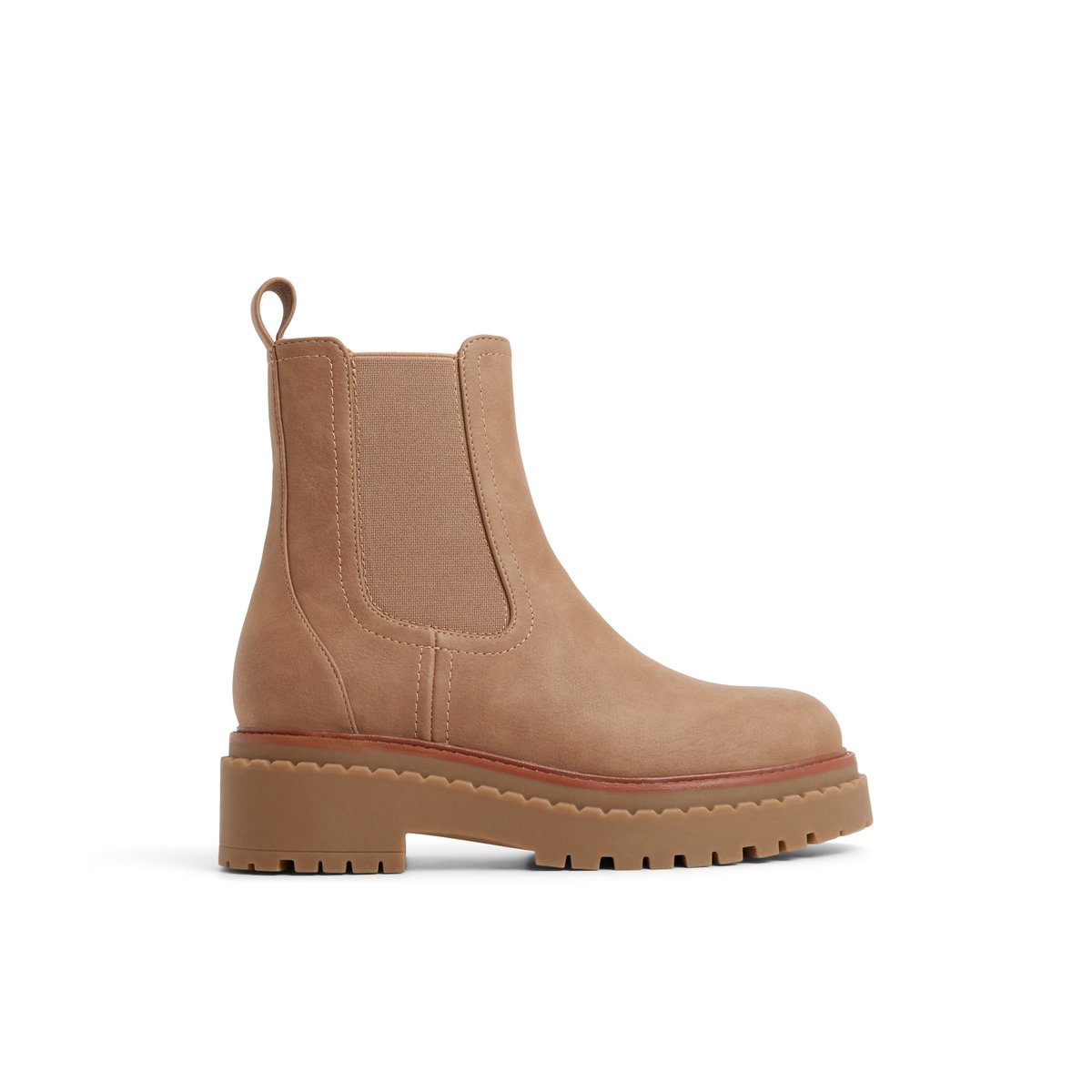 Zayra Medium Beige Women's Chelsea boots