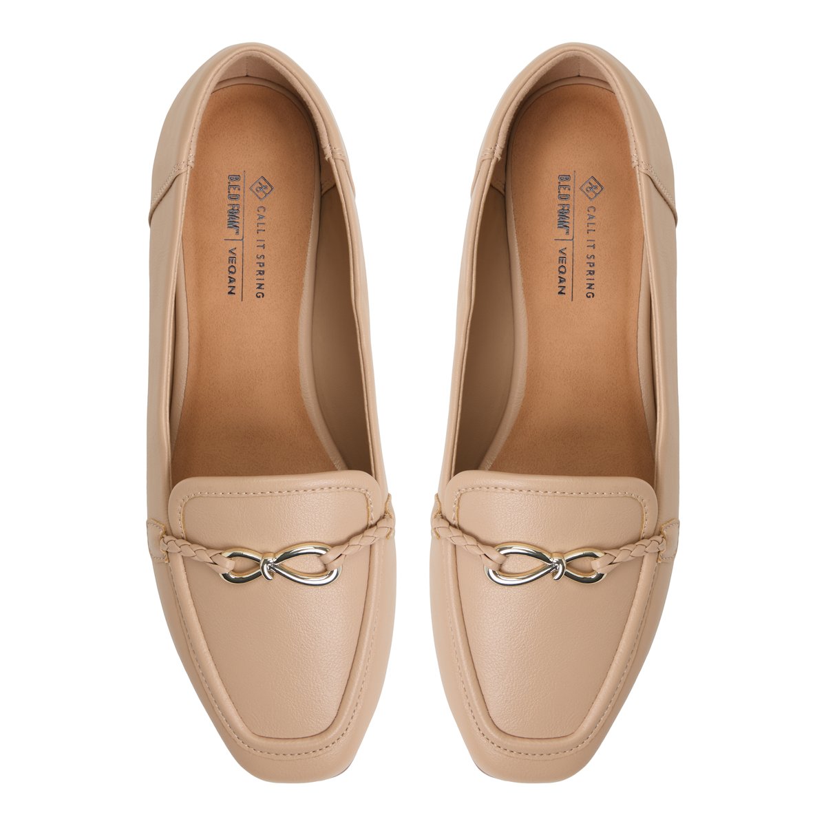 Pilar Medium Beige Women's Loafers