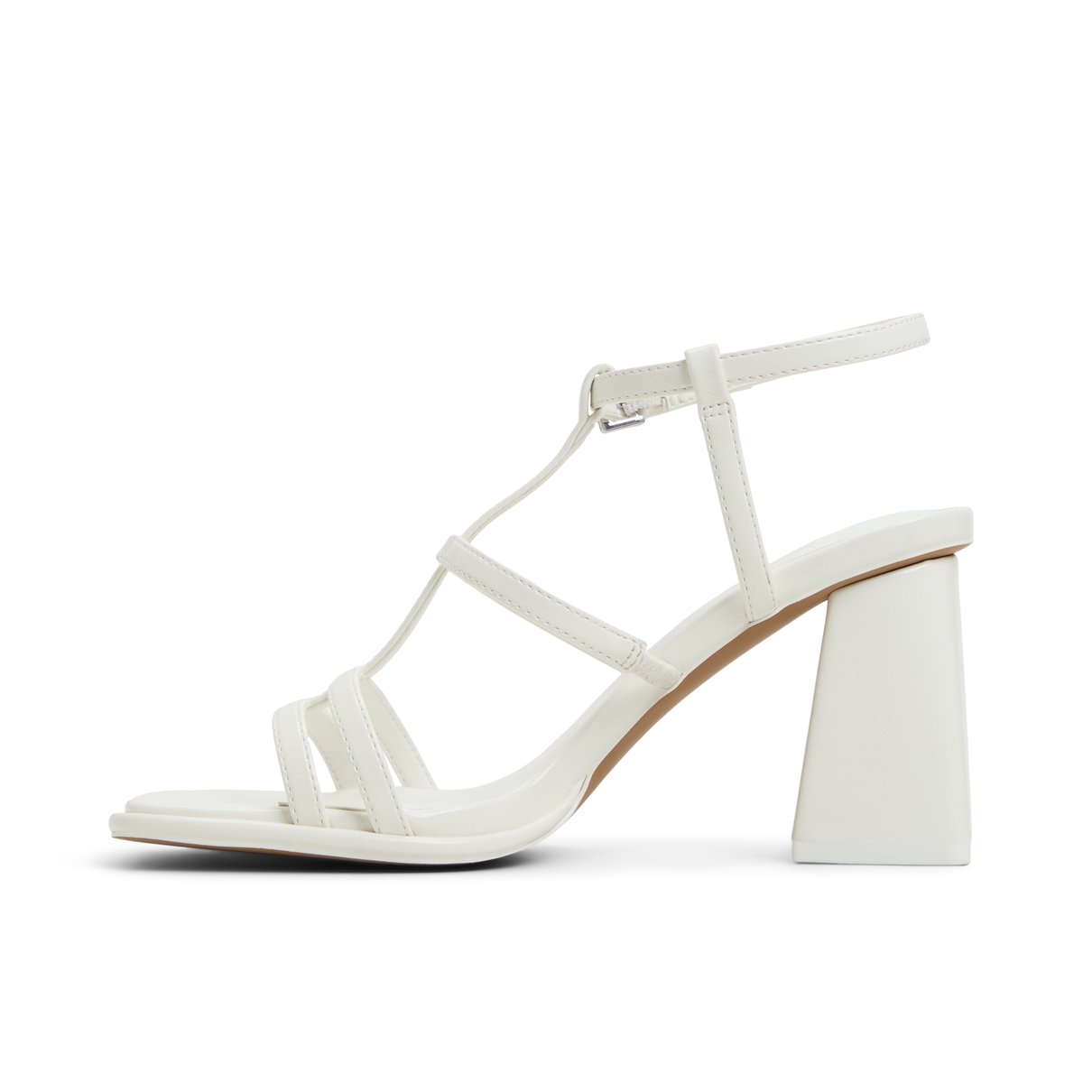 Aurellia White Women's Lace up heels
