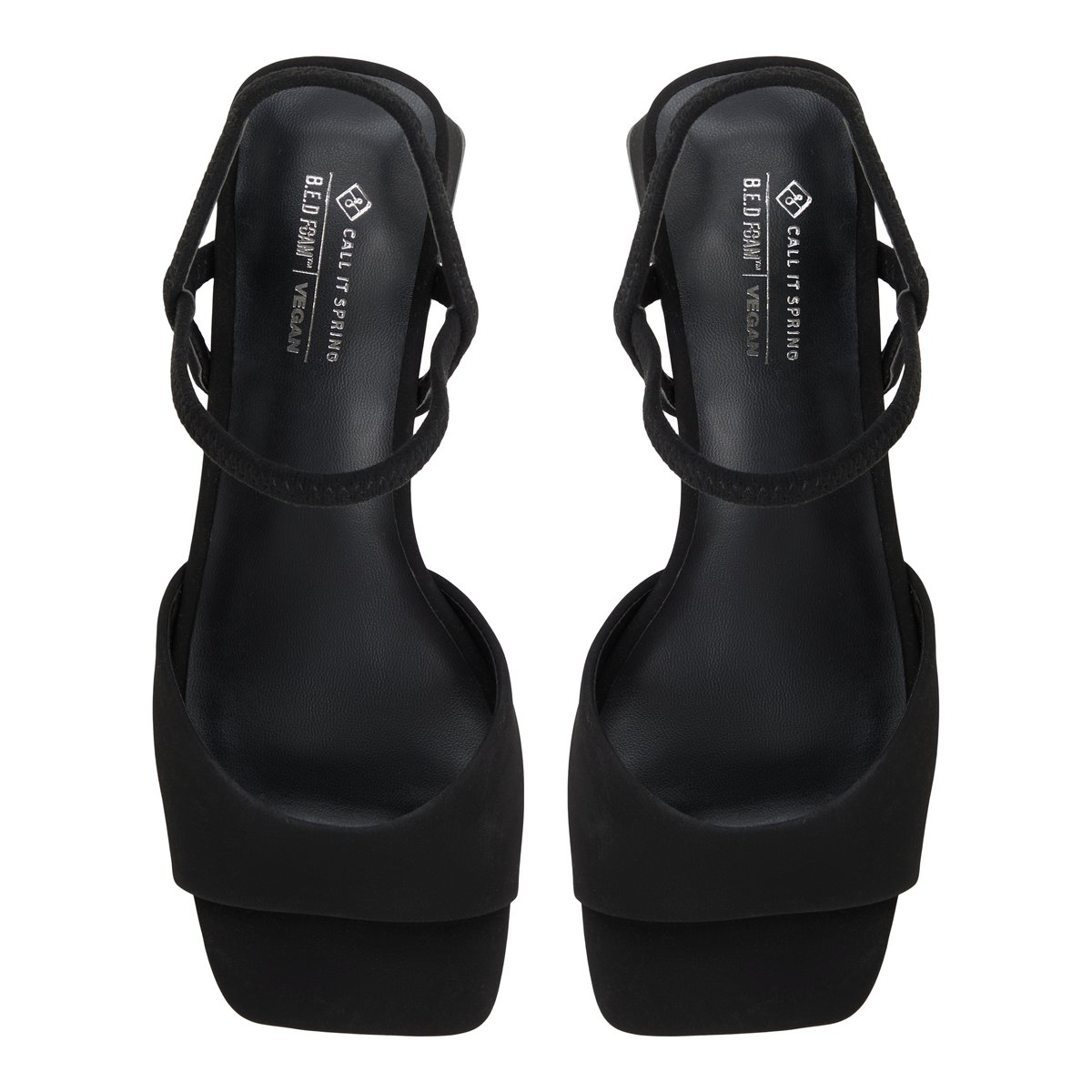 Faiith Black Women's Low-mid Heels