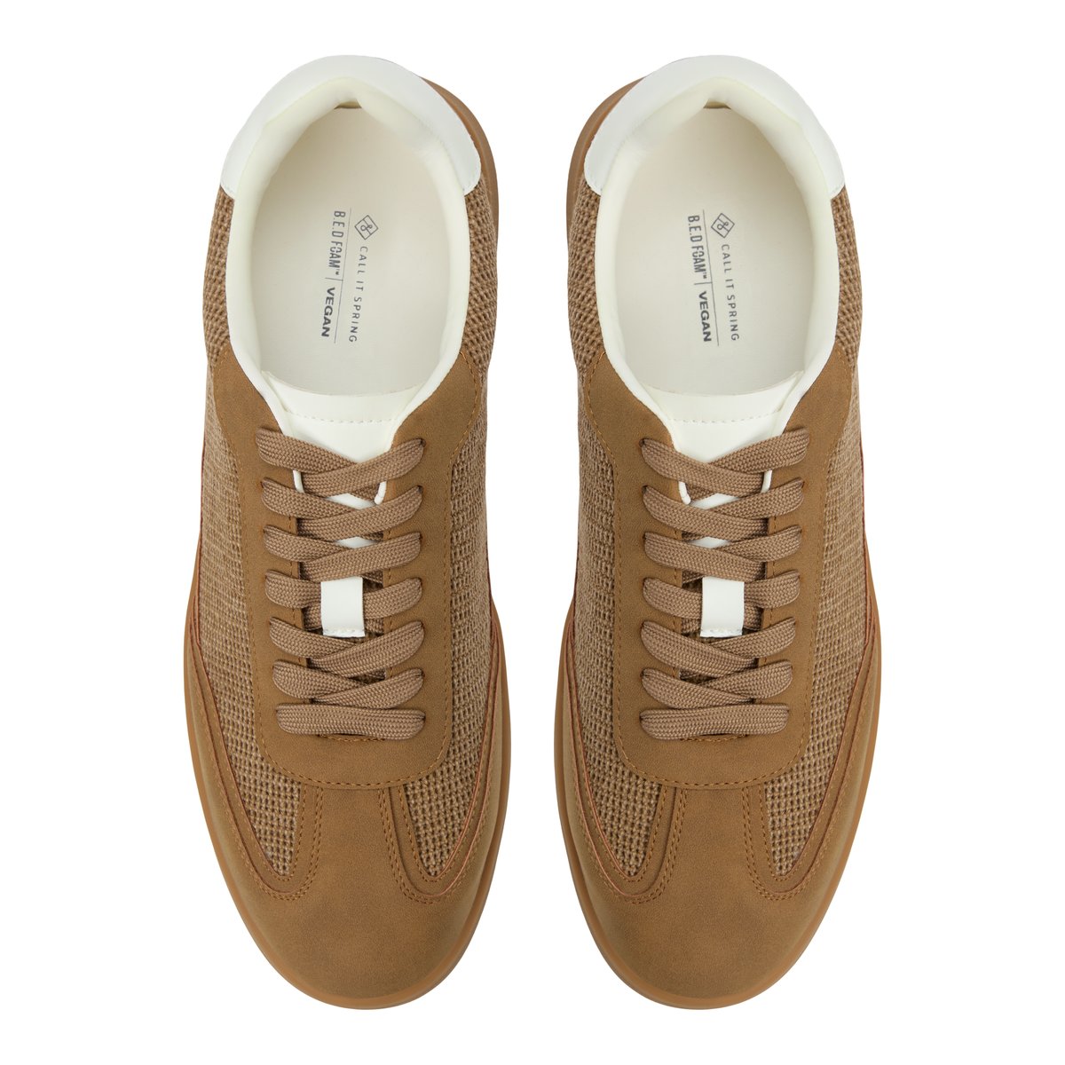 Romarrio Tan Men's Retro Sneakers