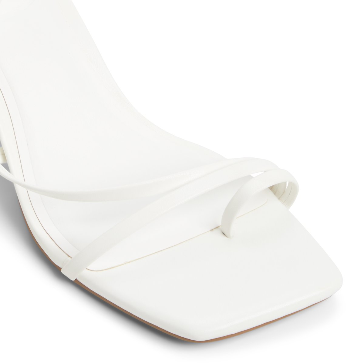 Auguust White Women's Lace Up Heels Sandals