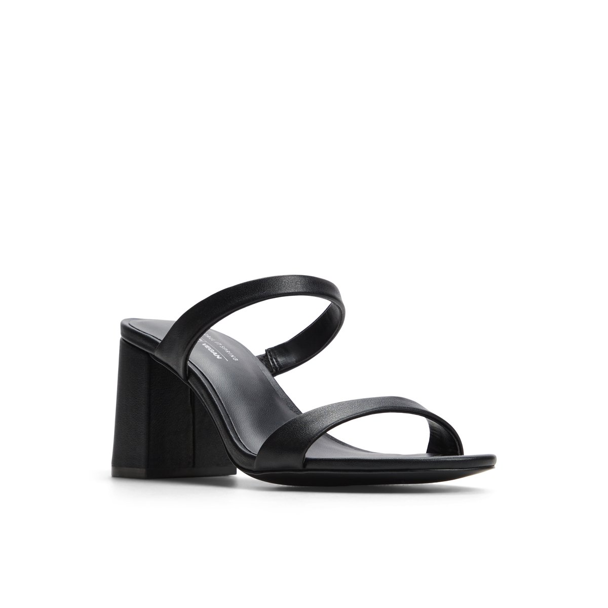 Shaiaa Open Black Women's Mules