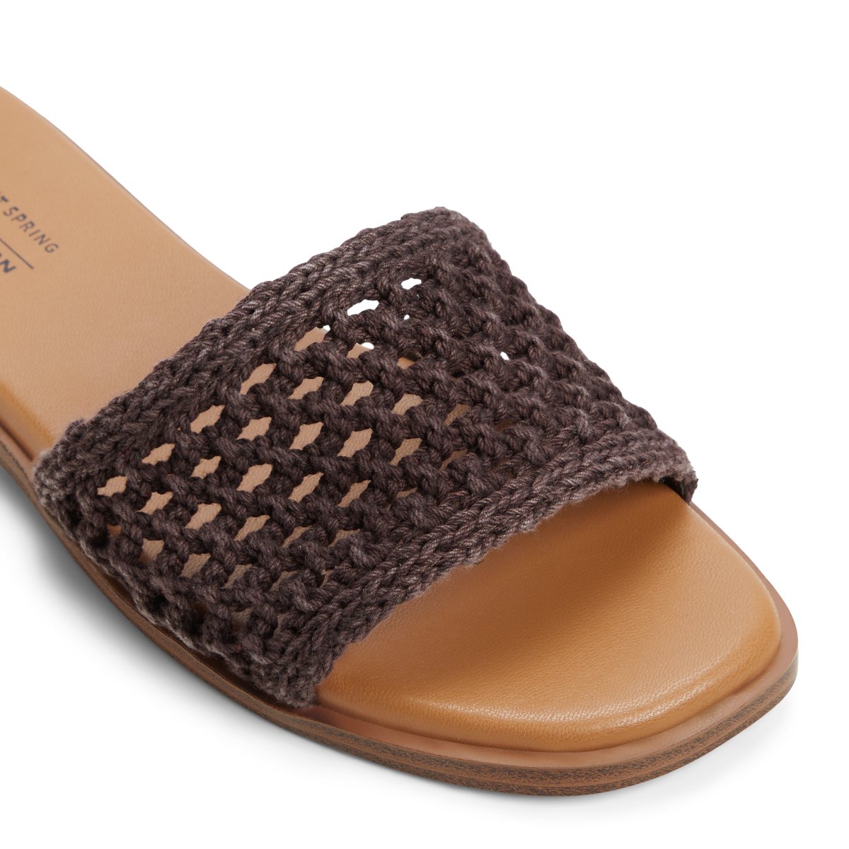 Fernn Dark Brown Women's Slides
