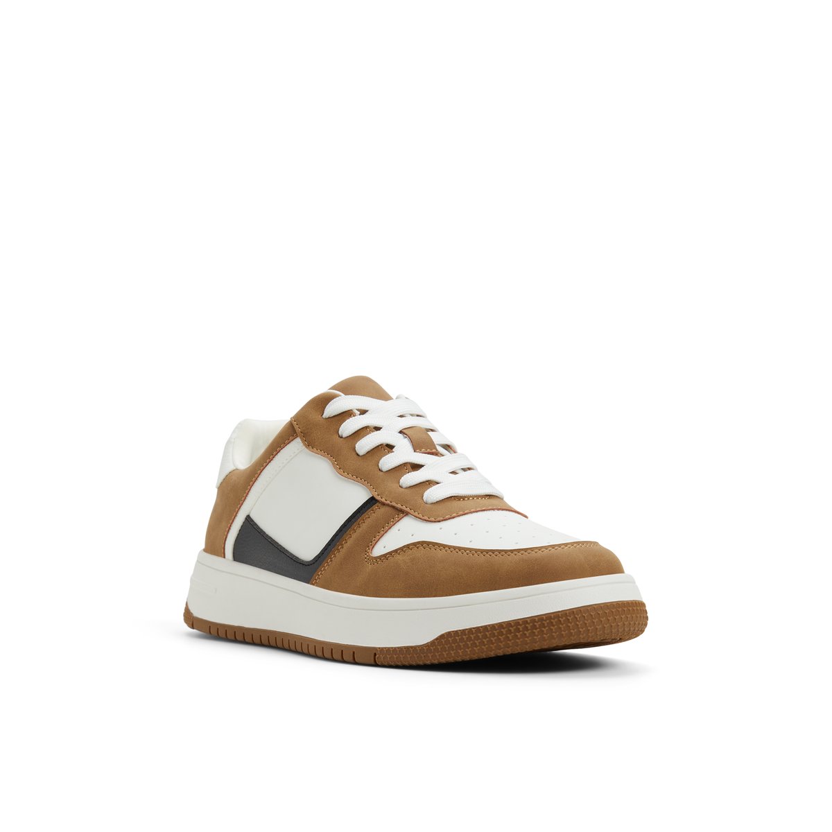 Freshh_h Brown Multi Men's Retro Sneakers