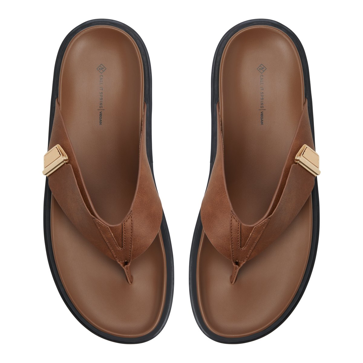Sebastiano Cognac Men's Sandals