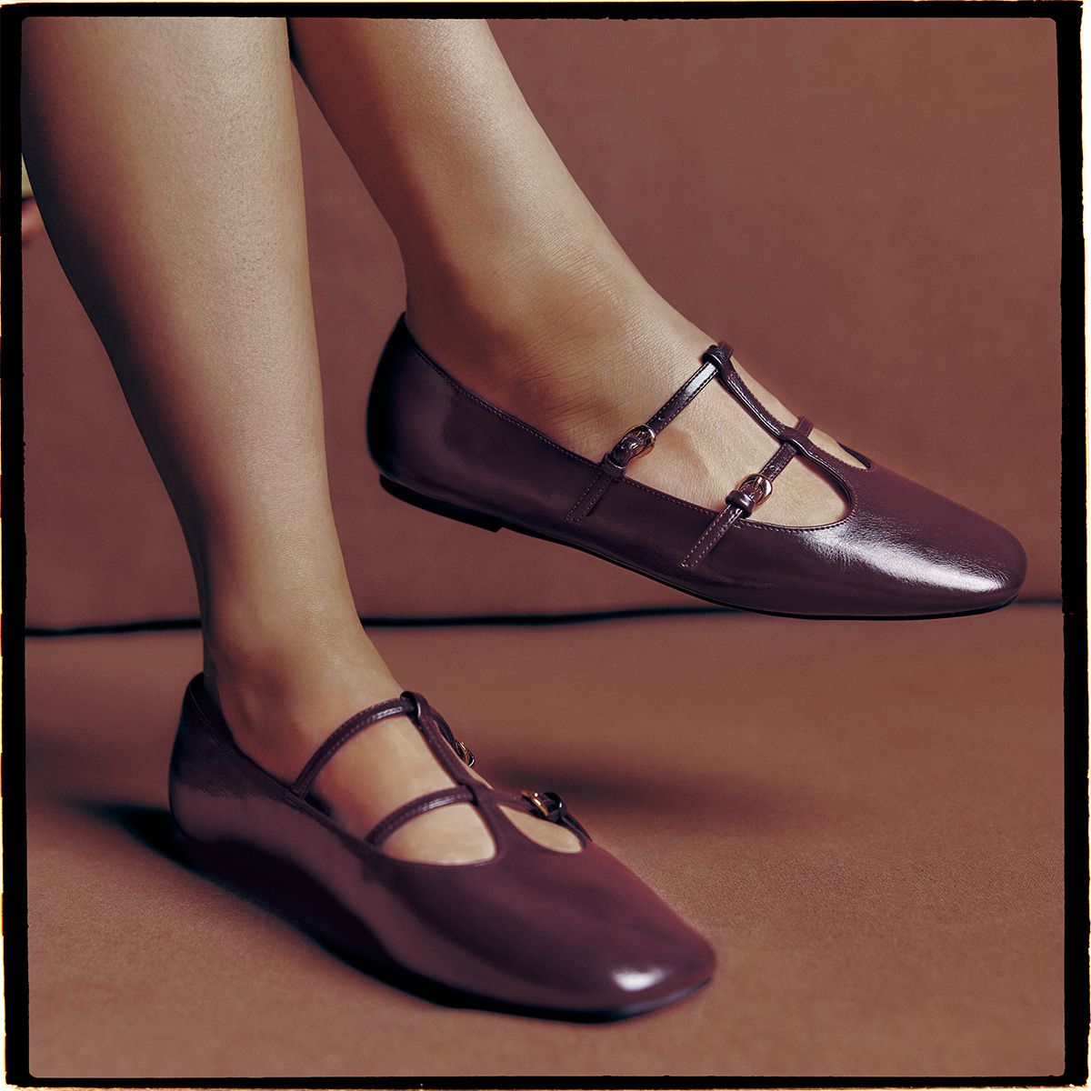 Eternelle Bordo Women's Ballerinas