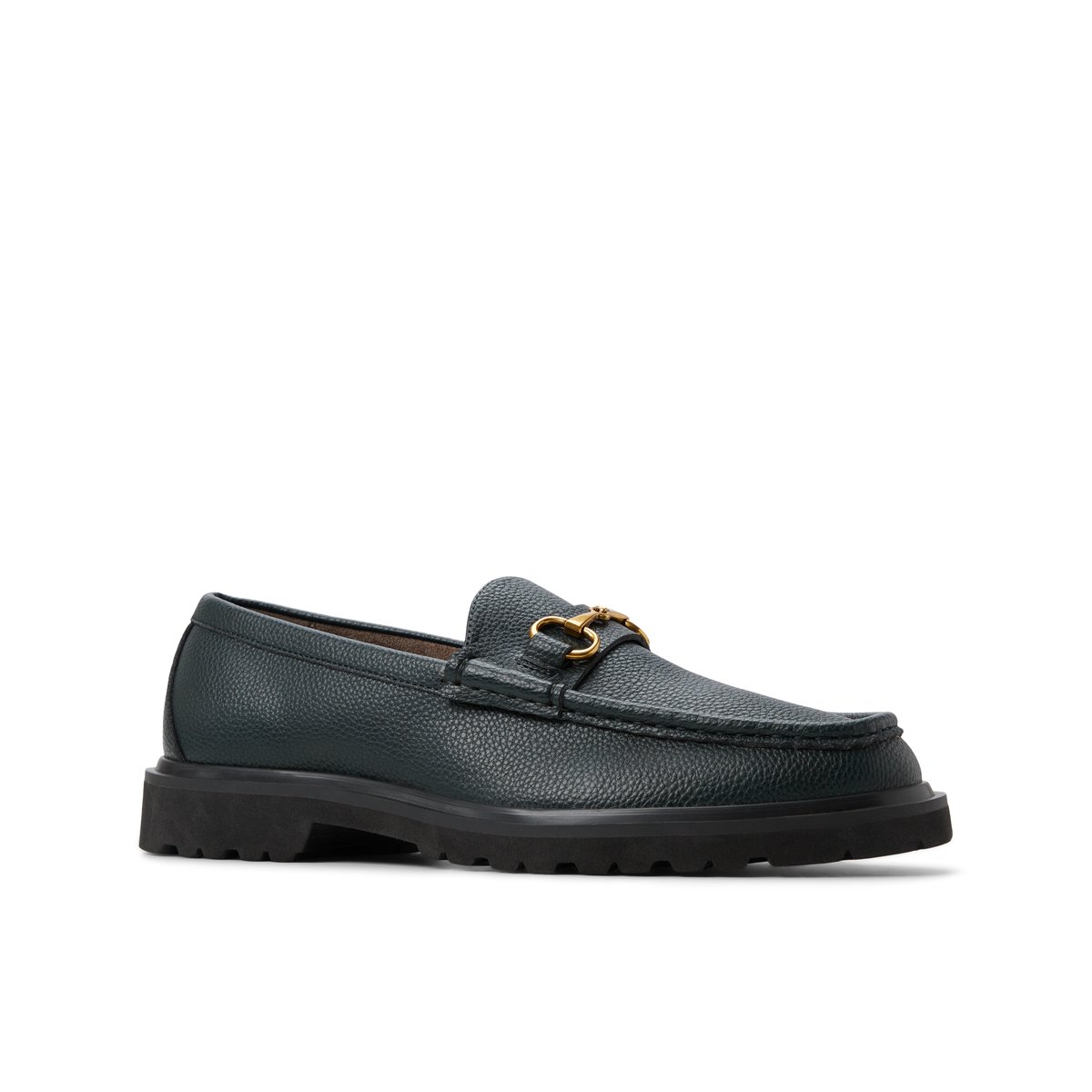 Prynne Dark Green Men's Loafers