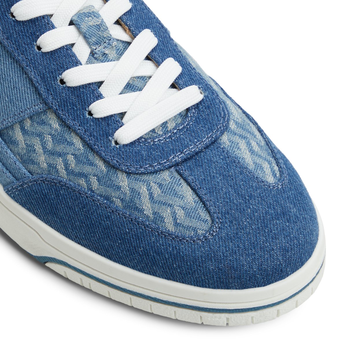 Darwen Denim Men's High Top Sneakers