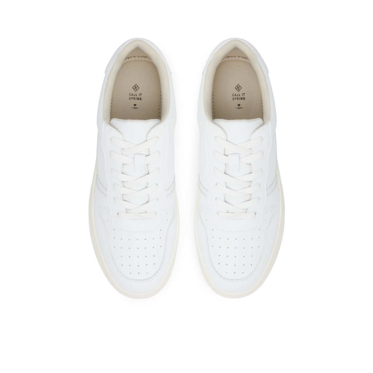 Freshh_h White Men's White Sneakers