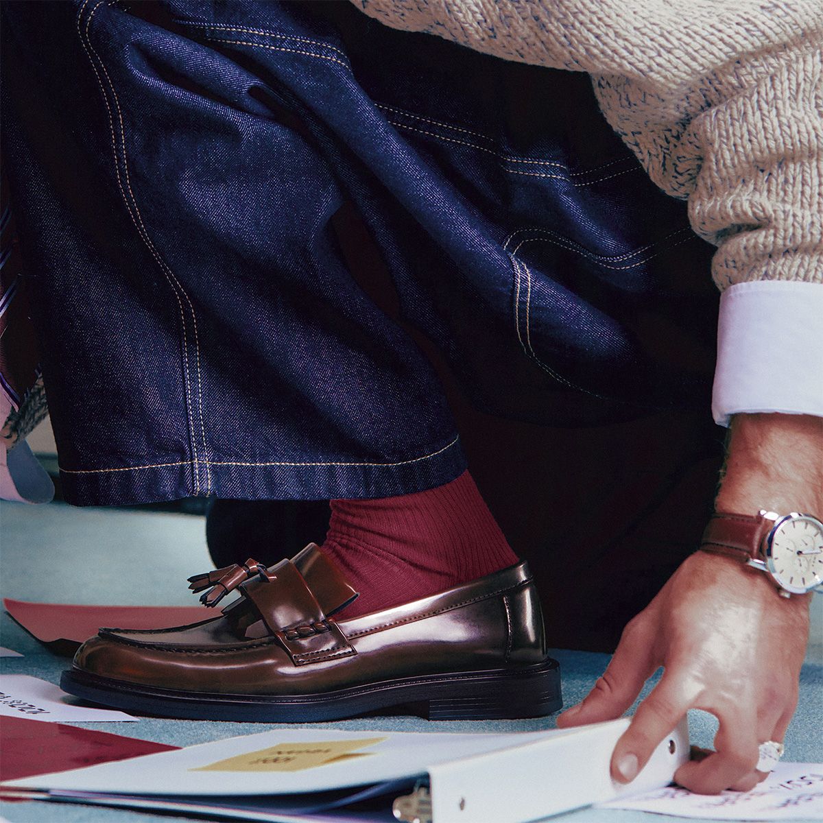 Chancellor Cognac Men's Corpcore