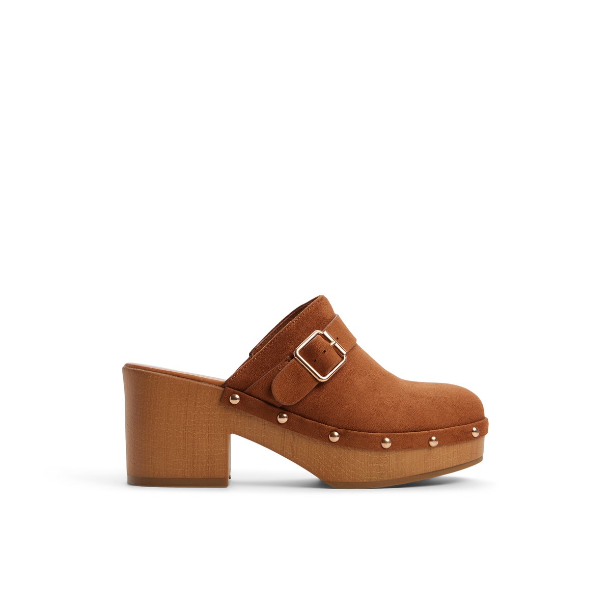 Heidilou Cognac Women's Chunky Heels