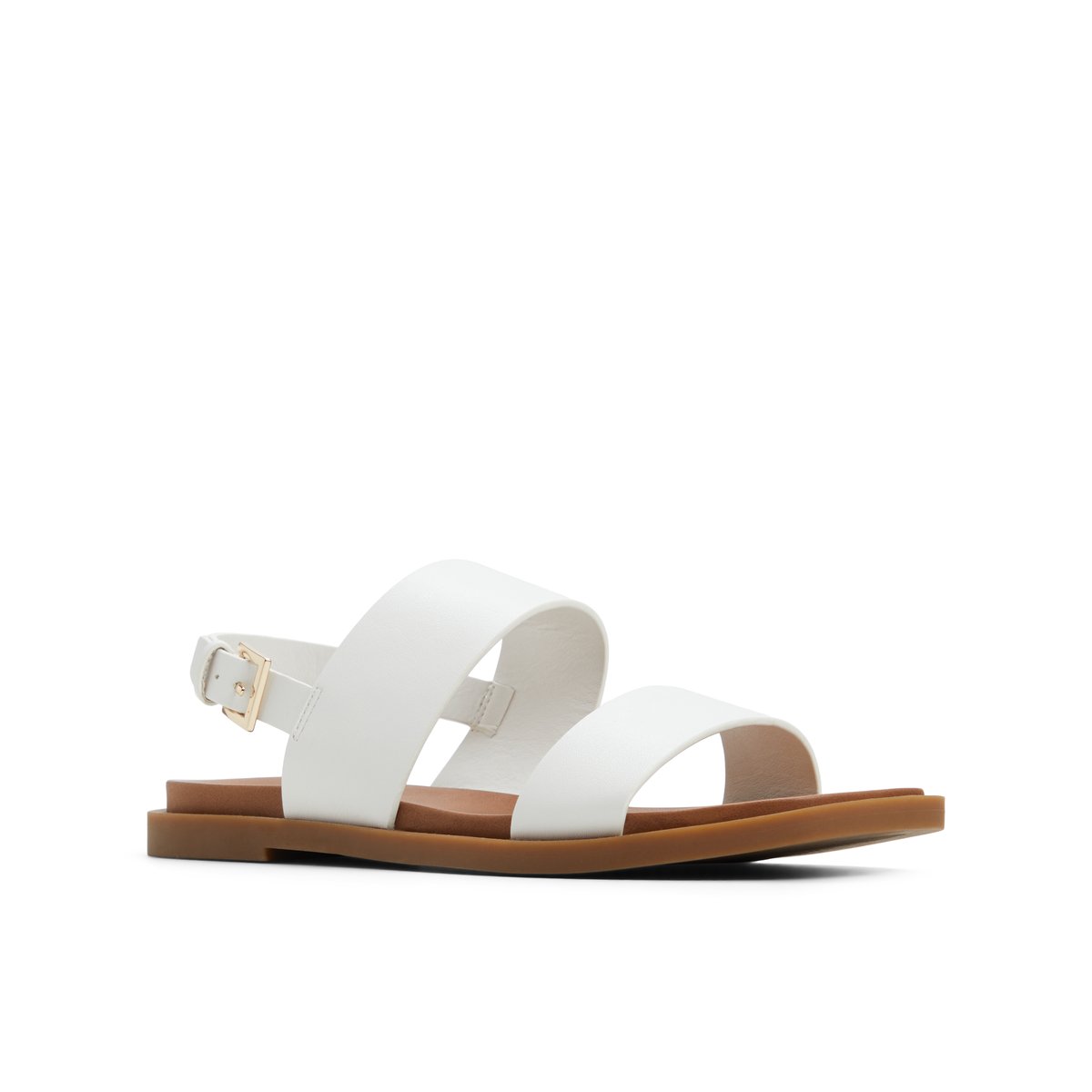 Tiya White Women's Flats