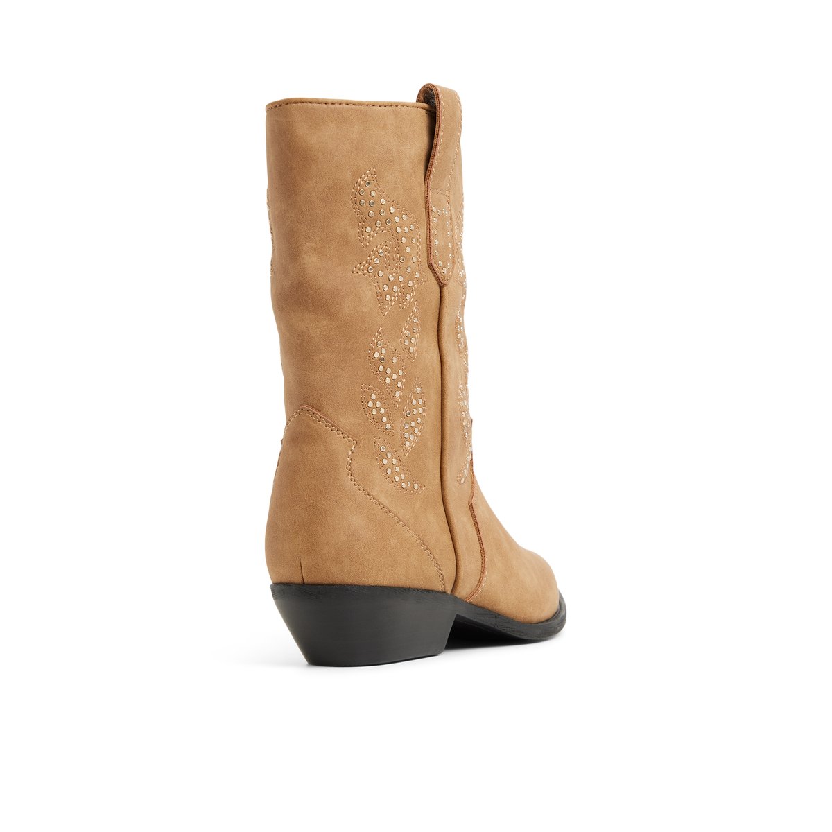 Sareena Dark Beige Women's Mid-calf Boots