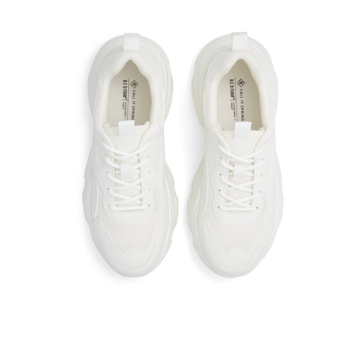 Refresh White Women's White Sneakers