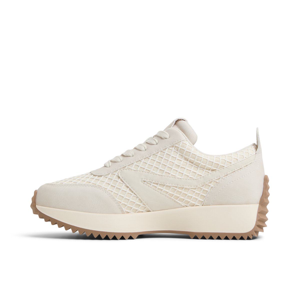 Danie Light Grey Women's White Sneakers