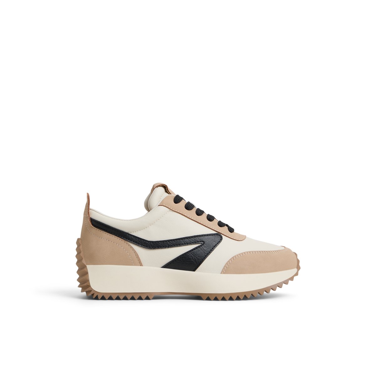 Danie Bone Multi Women's White Sneakers