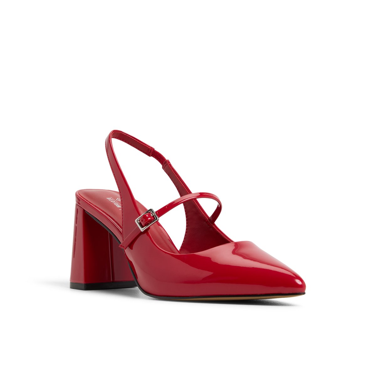 Coquettte Bright Red Women's Block Heels