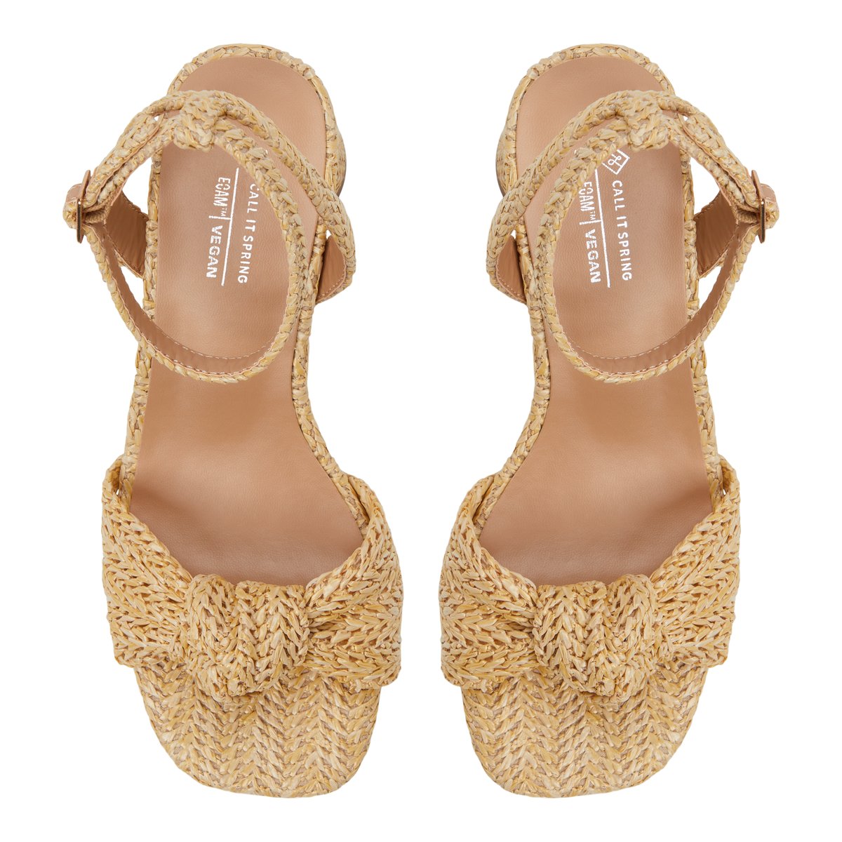 Florrence Natural Women's Low-mid Heels