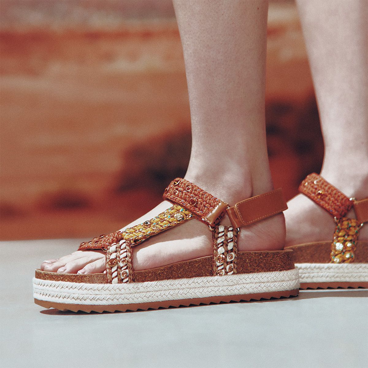 Riia Other Orange Women's Festival Styles