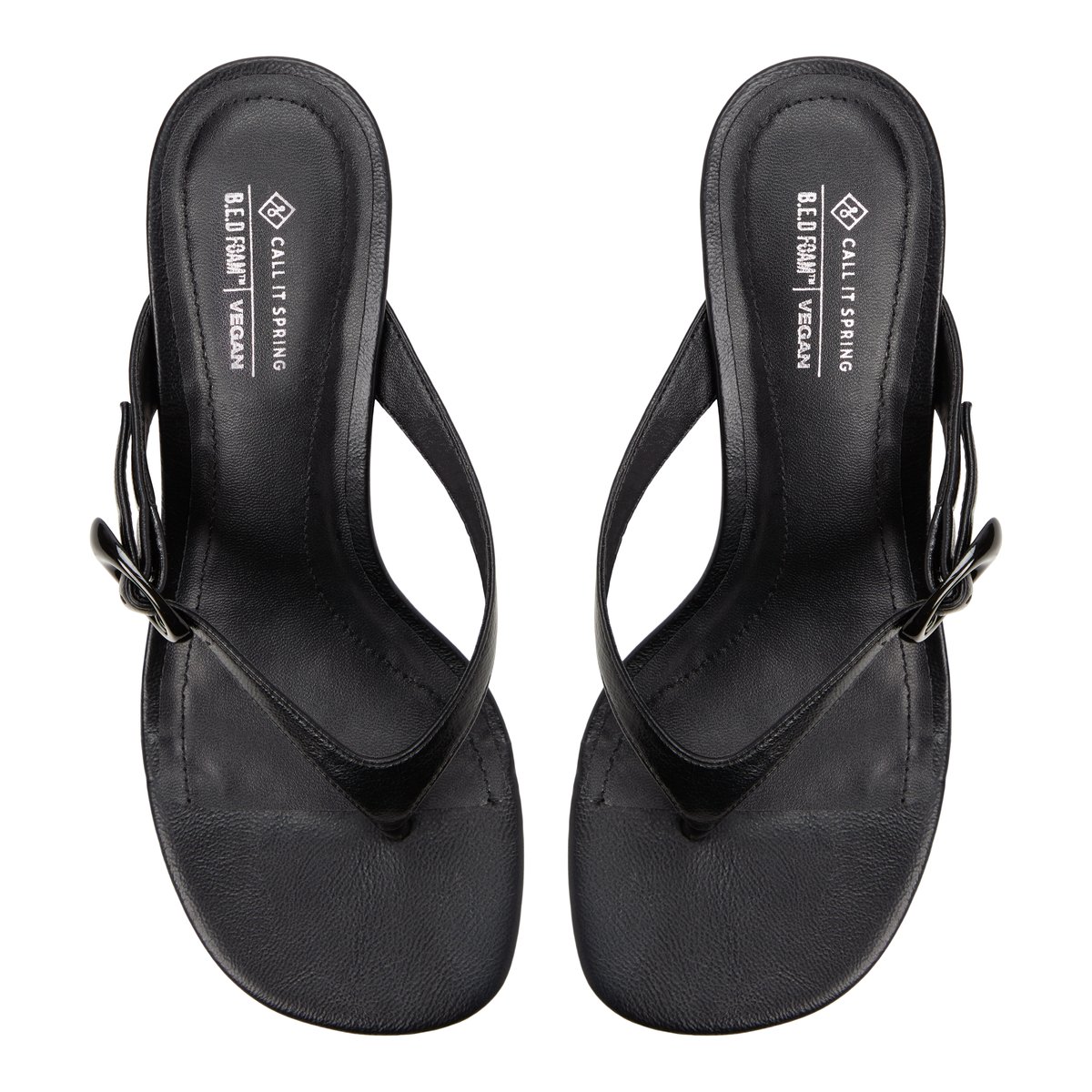 Lollaa Black Women's Low-mid Heels