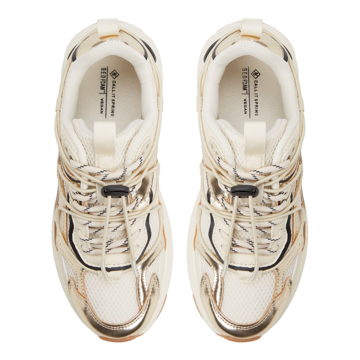 Cielia Gold Women's Athleisure Shoes