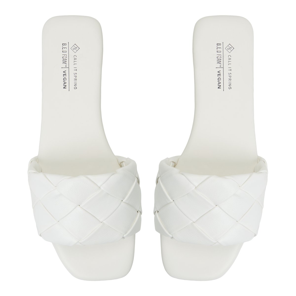 Kalia White Women's Slides