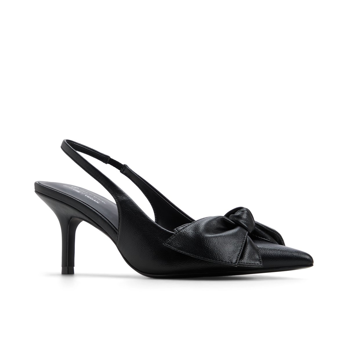 Atheena Black Women's Slingbacks
