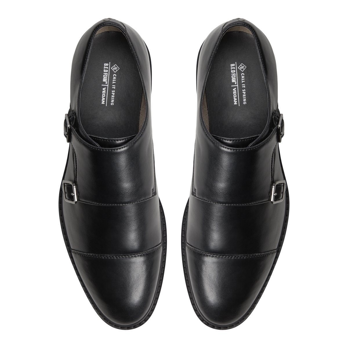 Edwards Black Men's Oxfords