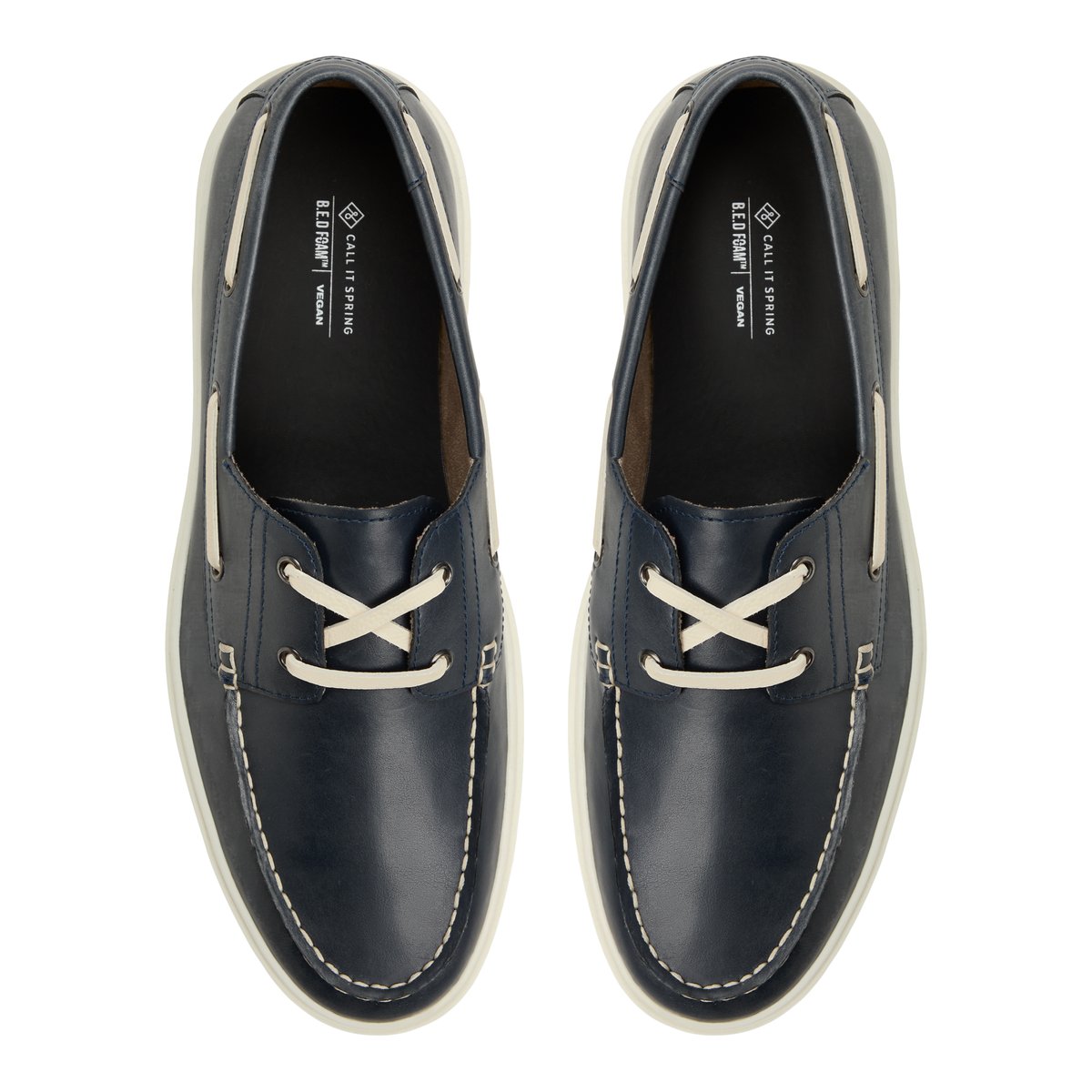 Bianci Navy Men's Loafers