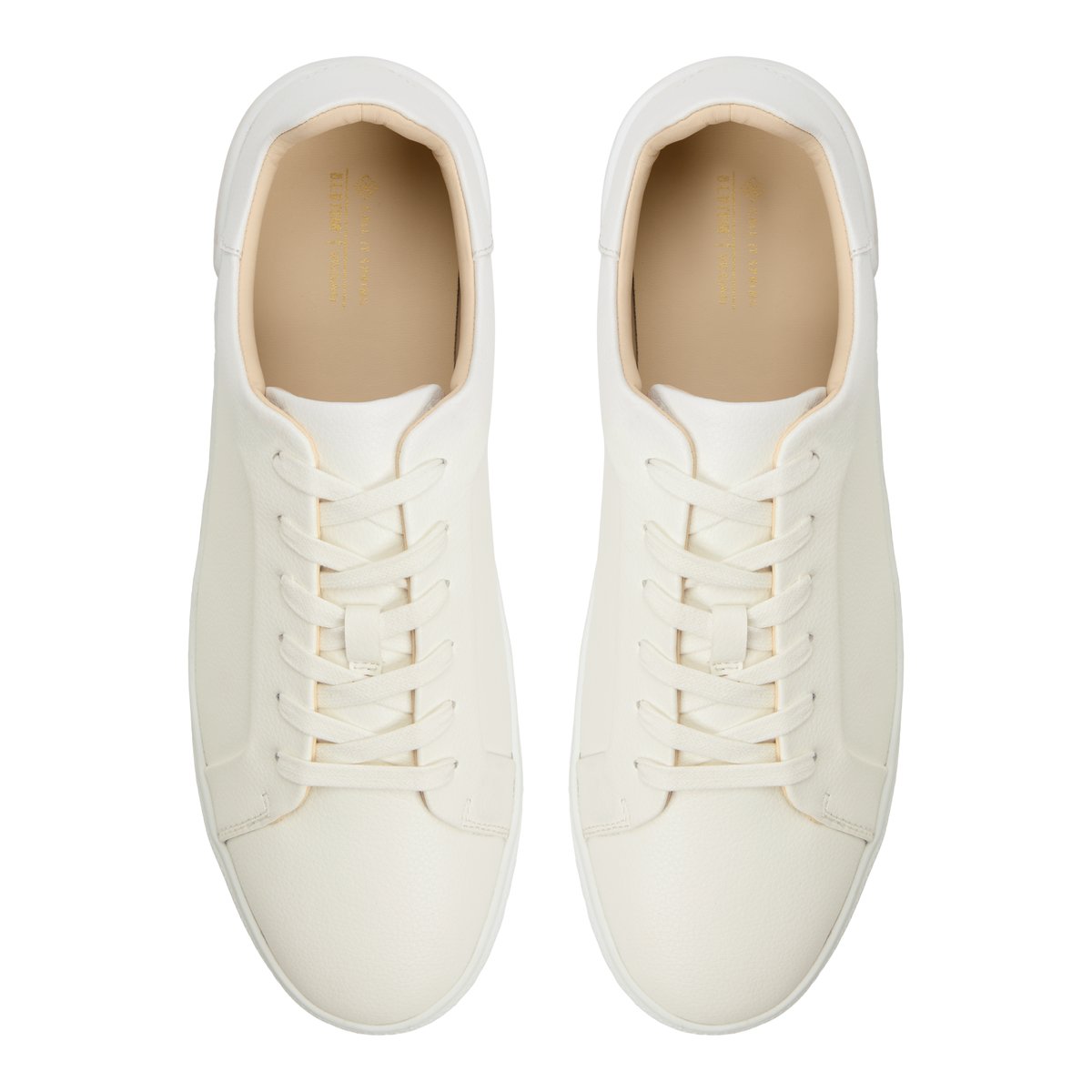 Taber White Men's White Sneakers