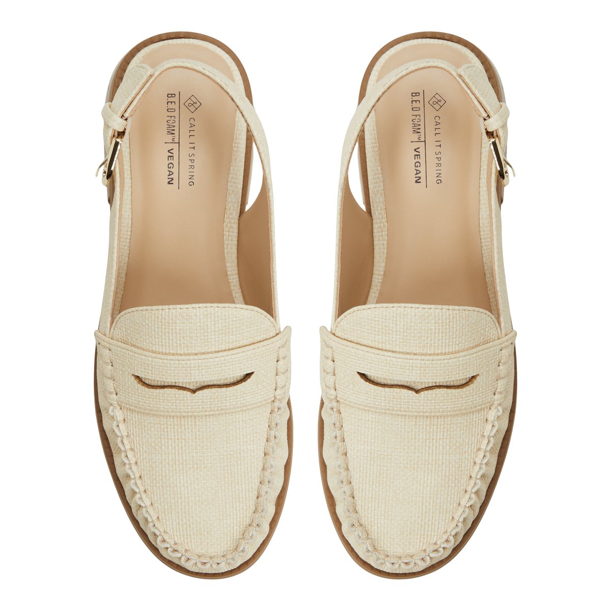 Muriel Natural Women's Slingbacks