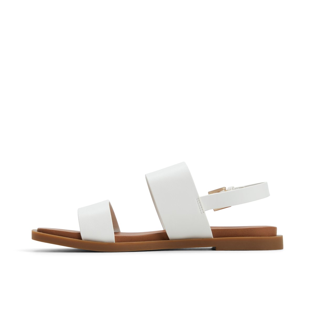 Tiya White Women's Flats