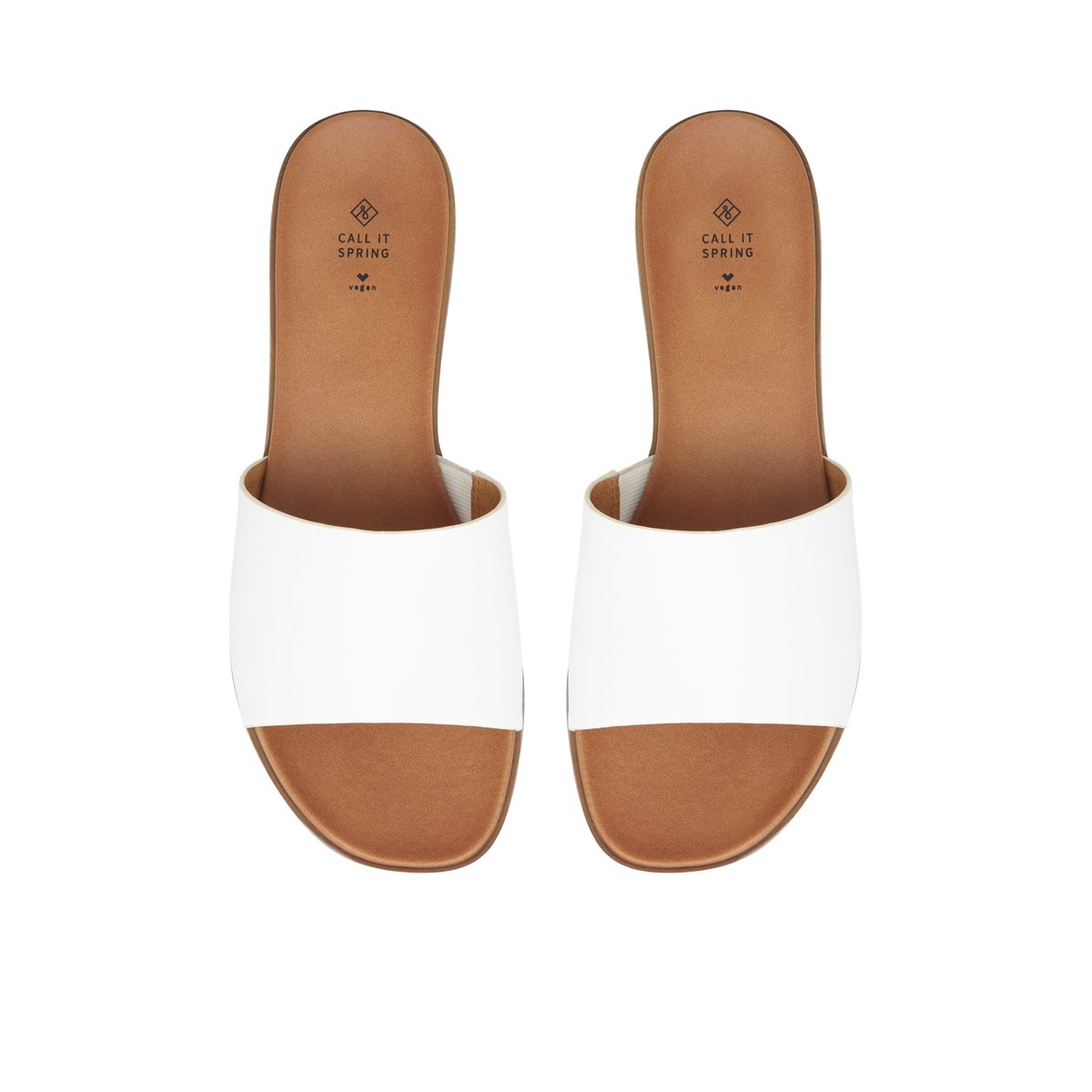 Birdie White Women's Slides