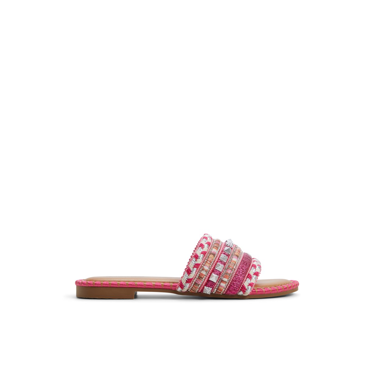 Aziza Bright Pink Women's Slides