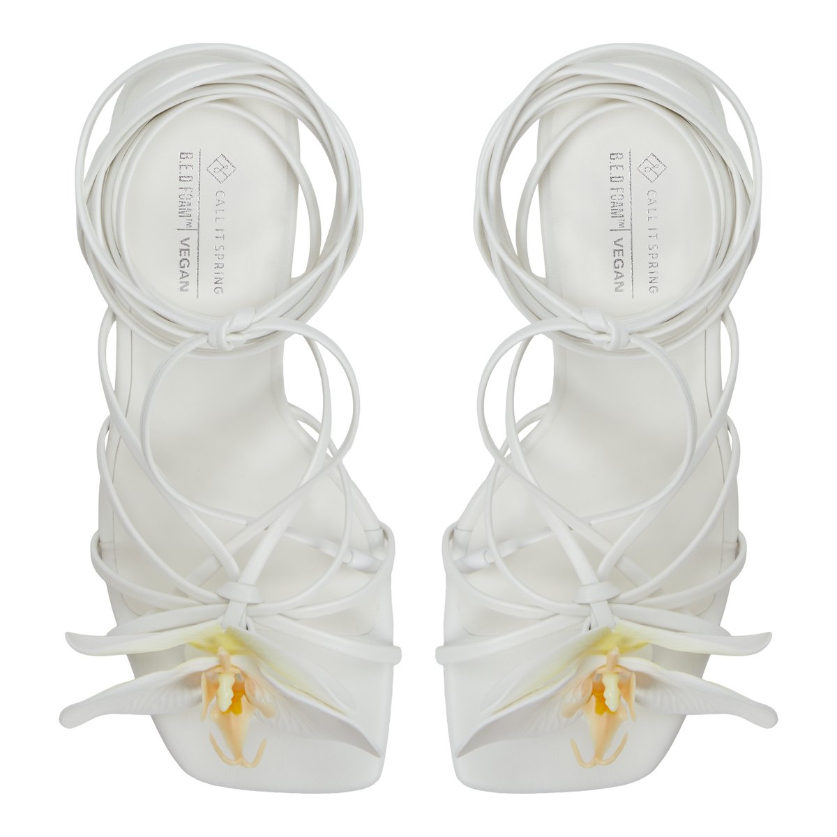 Flourish White Women's Low-mid Heels